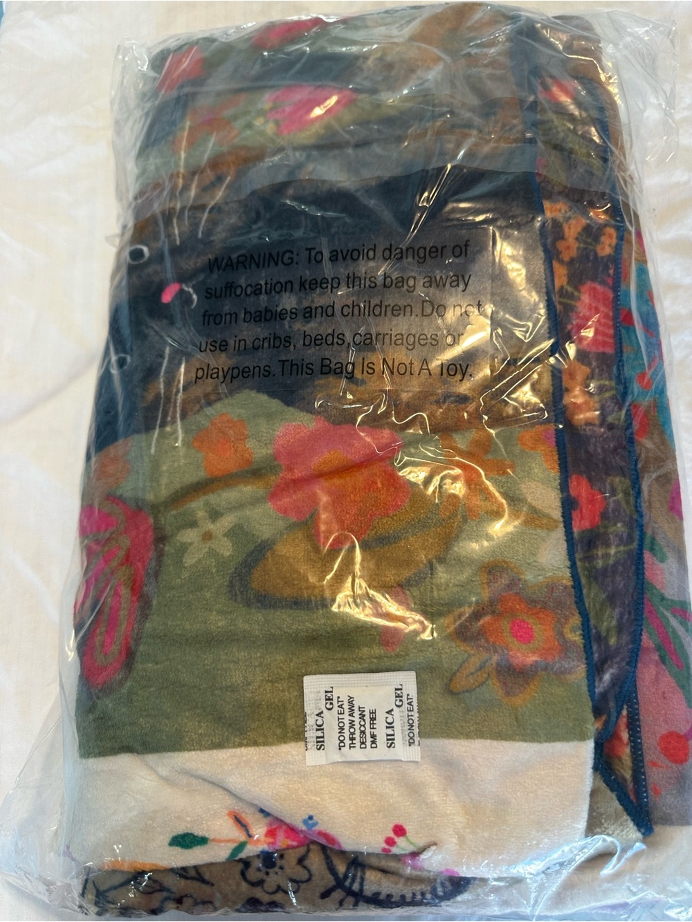 NWT Natural Life XL Cat Chirps Blanket Throw 65in x 75in - Picture 6 of 9